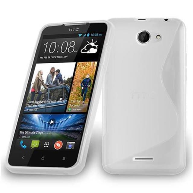 HTC Desire 316 / 516 Etui Case Cover (Gennemsigtig)