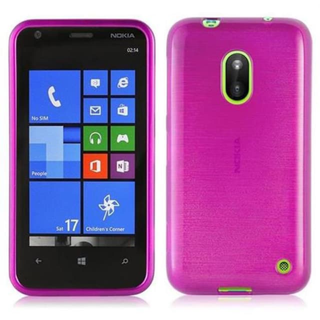 Nokia Lumia 620 Cover Etui Case (Lyserød)
