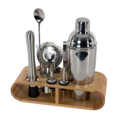 Cocktailshakers Set i rostfritt stål i 12 delar