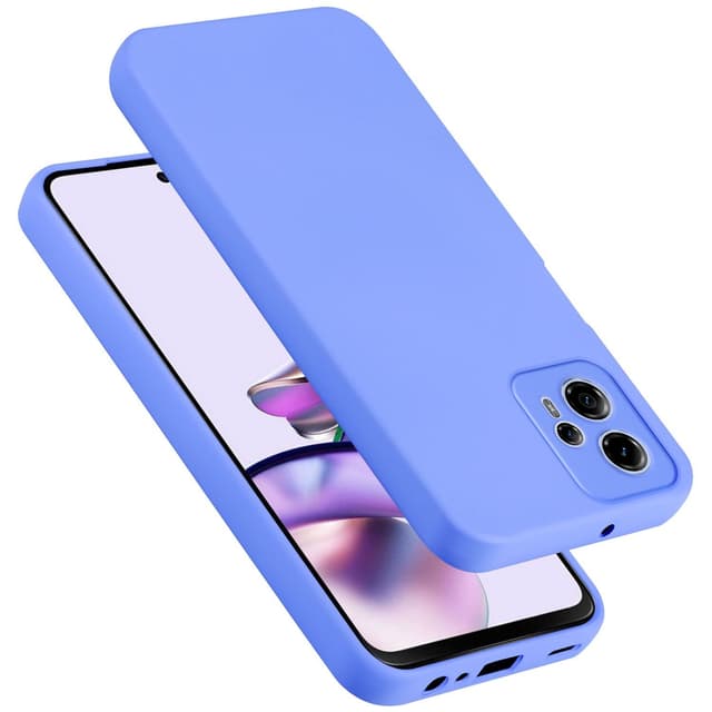 Motorola Moto G13 / G23 silikondeksel case (Lilla)