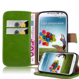 Samsung Galaxy S4 lommebokdeksel etui (grønn)