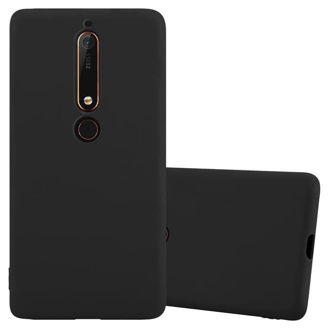 Skal Nokia 6.1 Fodral Case (Svart)