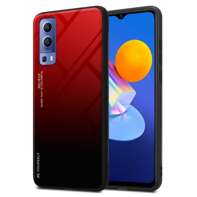 Suojakuori Vivo Y52 5G / Y72 5G Kotelo (Musta)