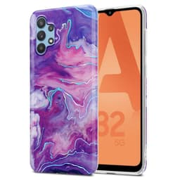 Samsung Galaxy A32 5G Pungetui Cover Case (Lilla)