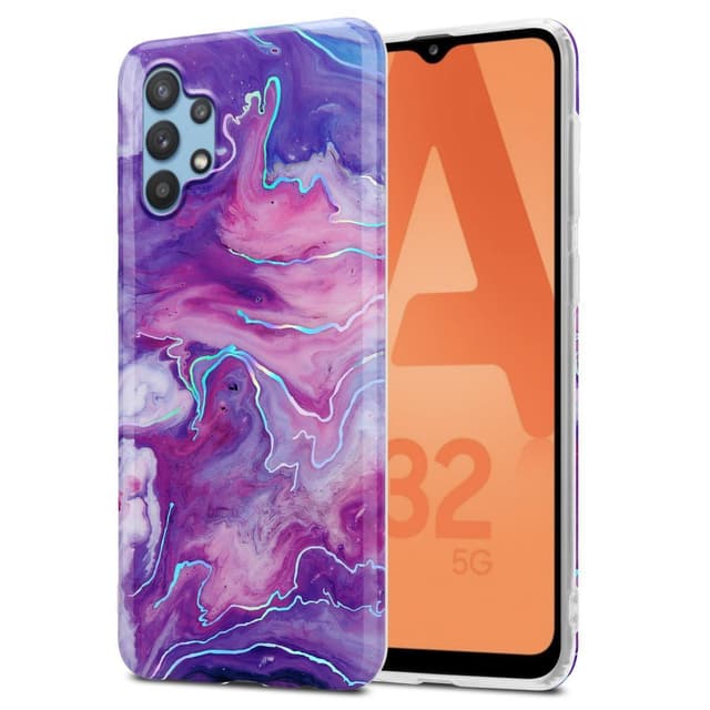 Samsung Galaxy A32 5G Pungetui Cover Case (Lilla)