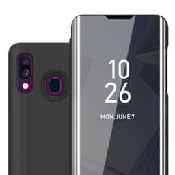 Samsung Galaxy A40 Pungetui Cover Case (Sort)