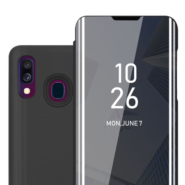 Samsung Galaxy A40 Pungetui Cover Case (Sort)