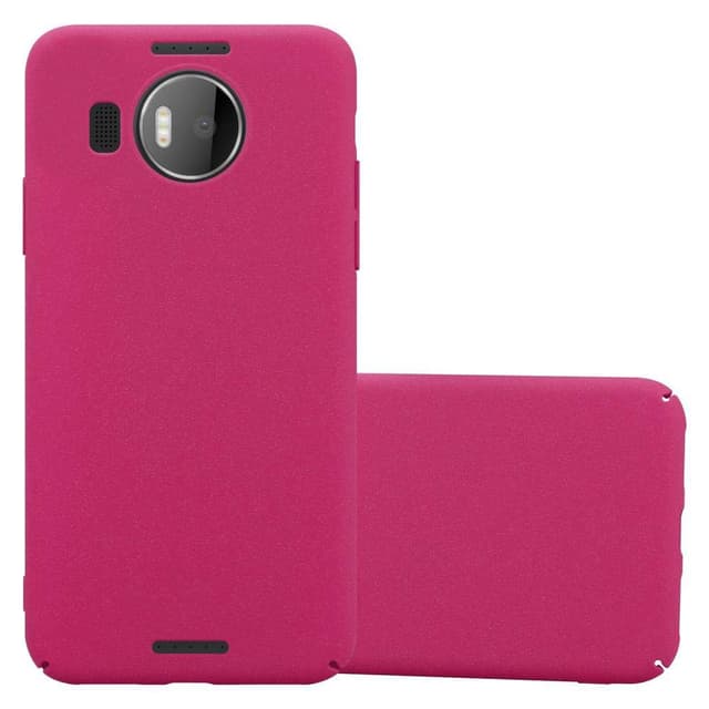 Cadorabo Custodia Flip Con Chiusura Magnetica Per Nokia Lumia 950 XL – Protezione Totale In Similpelle Rossa