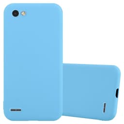 Deksel LG Q6 / G6 MINI Silikon cover (blå)