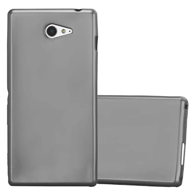 Sony Xperia M2 / M2 AQUA Cover Etui Case (Grå)