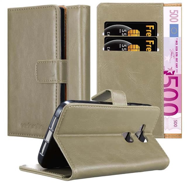 Cover Huawei ASCEND G7 PLUS / G8 / GX8 Etui Case (Brun)