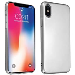 iPhone X / XS Suojakuori Kotelo Cover (Hopea)