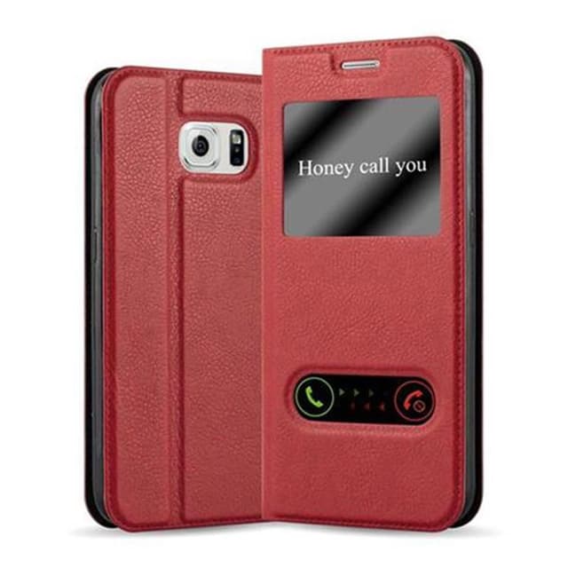 Pungetui Samsung Galaxy S6 Cover Case (Rød)