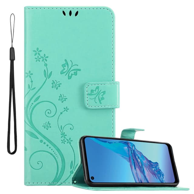 Oppo A53s Pungetui Cover Case (Turkis)