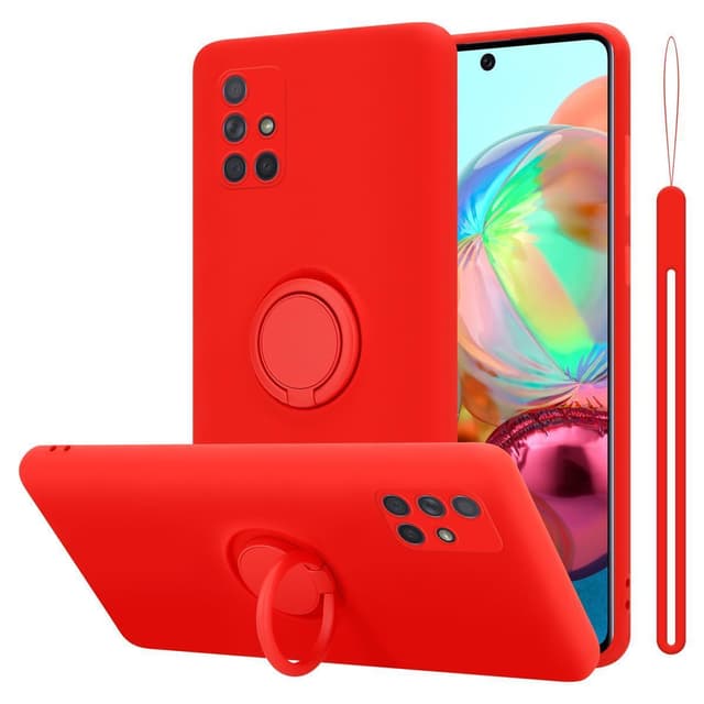 Samsung Galaxy A51 4G / M40s Cover Etui Case (Rød)