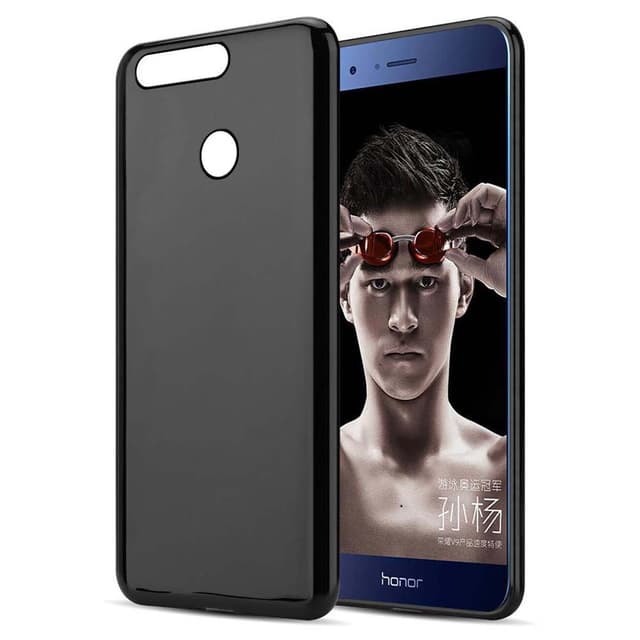 Honor V9 Cover TPU Etui (Sort)