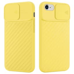 iPhone 7 / 7S / 8 / SE 2020 silikondeksel case (gul)