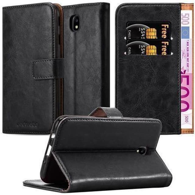 Cover Samsung Galaxy J7 2017 Etui Case (Sort)