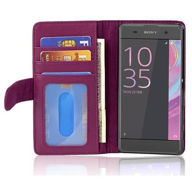 Sony Xperia XA Pungetui Cover (Lilla)