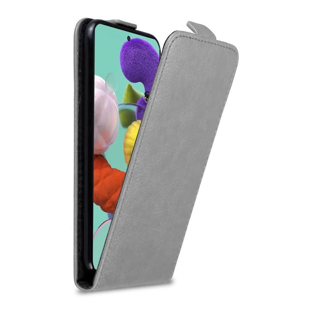Samsung Galaxy A51 5G Pungetui Flip Cover (Grå)