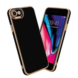 iPhone 7 / 7S / 8 / SE 2020 Skal Fodral Case (Svart)