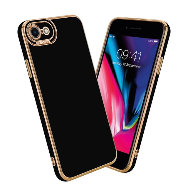 Suojakuori iPhone 7 / 7S / 8 / SE 2020 Kotelo (Musta)