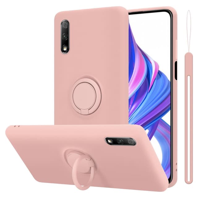 Honor 9X Cover Etui Case (Lyserød)