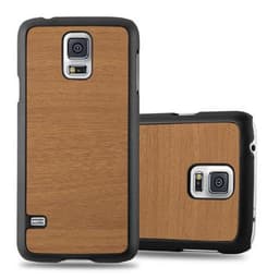 Samsung Galaxy S5 / S5 NEO Skal Fodral Case (Brun)