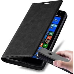 Nokia Lumia 535 lommebokdeksel deksel (svart)