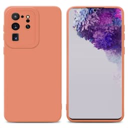 Samsung Galaxy S20 ULTRA Skal Fodral Case (Orange)