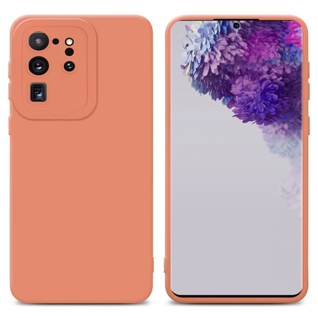 Samsung Galaxy S20 ULTRA Skal Fodral Case (Orange)