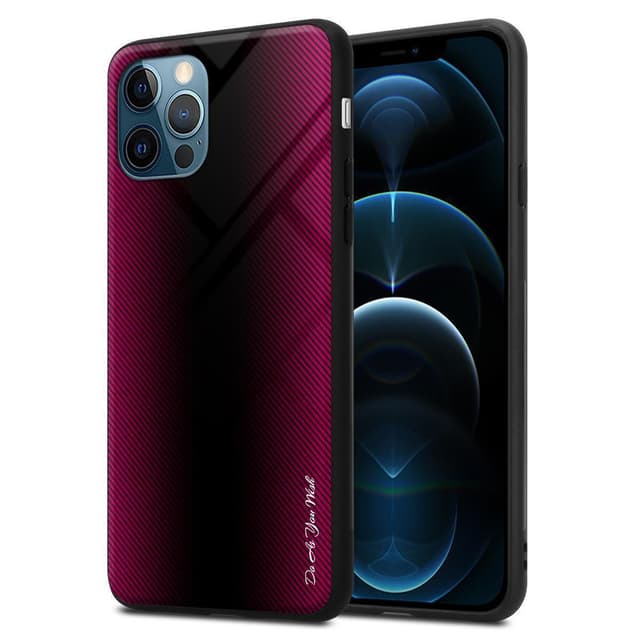 iPhone 12 PRO MAX Deksel Case Cover (rosa)