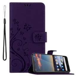 Nokia 5,3 Suojakuori Lompakkokotelo (Violetti)