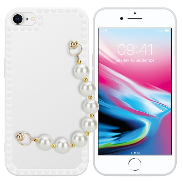 iPhone 7 / 7S / 8 / SE 2020 Cover Etui Case (Hvid)