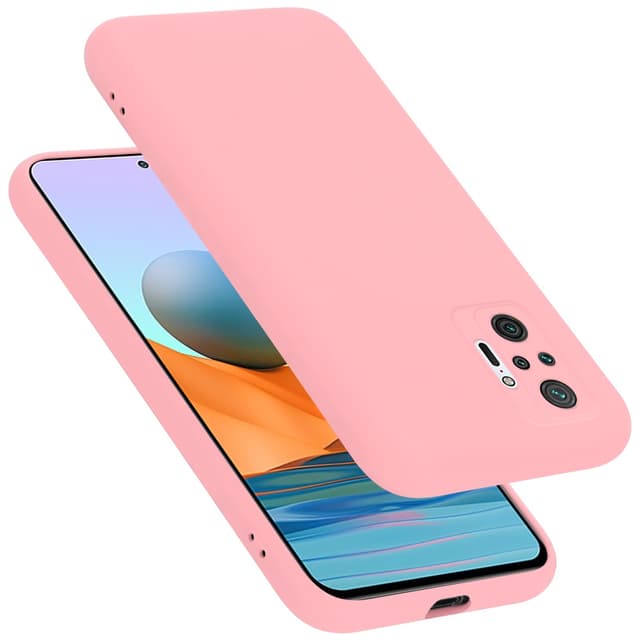 Xiaomi RedMi NOTE 10 PRO Skal Fodral Case (Rosa)