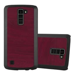 LG K10 2016 Etui Case Cover (Rød)