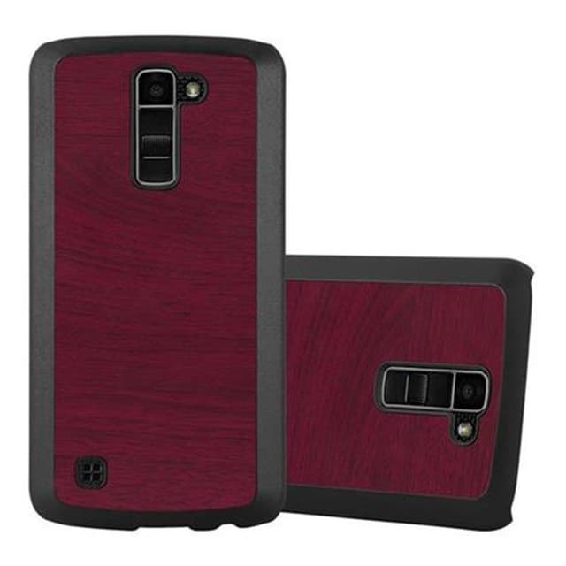 LG K10 2016 Etui Case Cover (Rød)