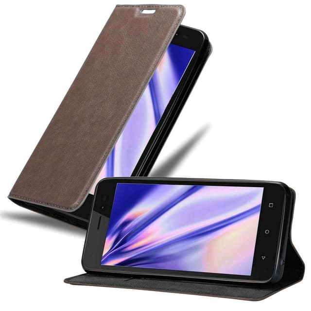 WIKO SUNNY 3 lommebokdeksel deksel (brun)
