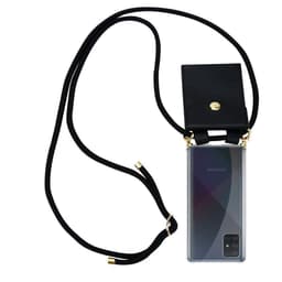 Samsung Galaxy A51 4G / M40s Suojakuori Kotelo (Musta)