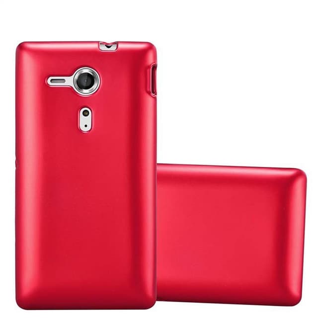 Skal Sony Xperia SP Fodral Case (Röd)