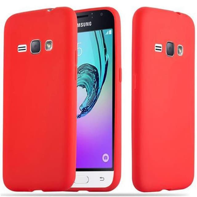 Cover Samsung Galaxy J1 2016 Etui Case (Rød)