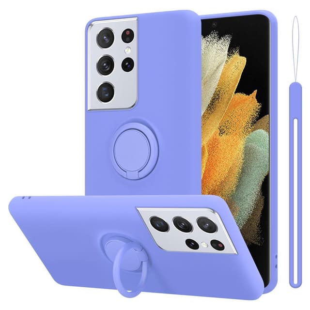 Samsung Galaxy S21 ULTRA Cover Etui Case (Lilla)