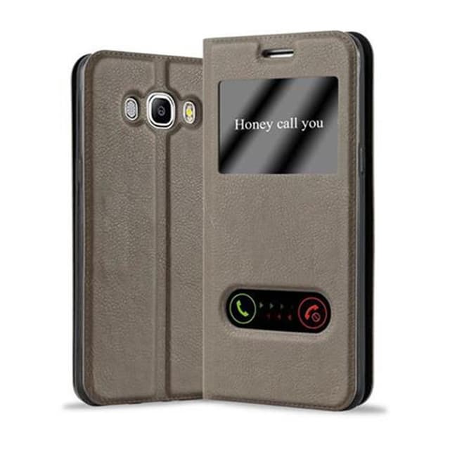Lompakkokotelo Samsung Galaxy J5 2016 Case (Ruskea)