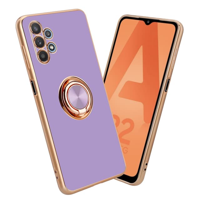 Samsung Galaxy A32 5G Skal Fodral Case (Lila)