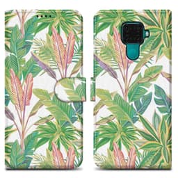 Huawei MATE 30 LITE Plånboksfodral Skal (Grön)