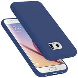 Samsung Galaxy S6 Suojakuori Kotelo Case (Sininen)