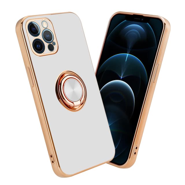 iPhone 12 PRO Skal Fodral Case (Vit)