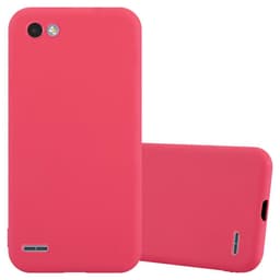 Skal LG Q6 / G6 MINI Fodral Case (Röd)