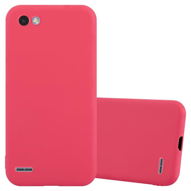Skal LG Q6 / G6 MINI Fodral Case (Röd)