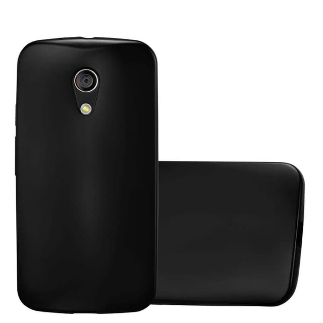 Motorola MOTO G2 Suojakuori Kotelo (Musta)